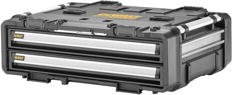 DWST08520-1 ToughSystem 2.0 DXL koffer met 2 lades van DEWALT, Zwart – productafbeelding