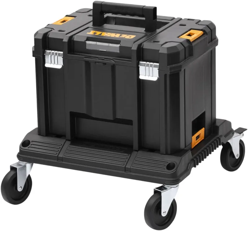 DWST1-71229 TSTAK Cart Rollboard Stapelkar van DEWALT, Zwart – productafbeelding