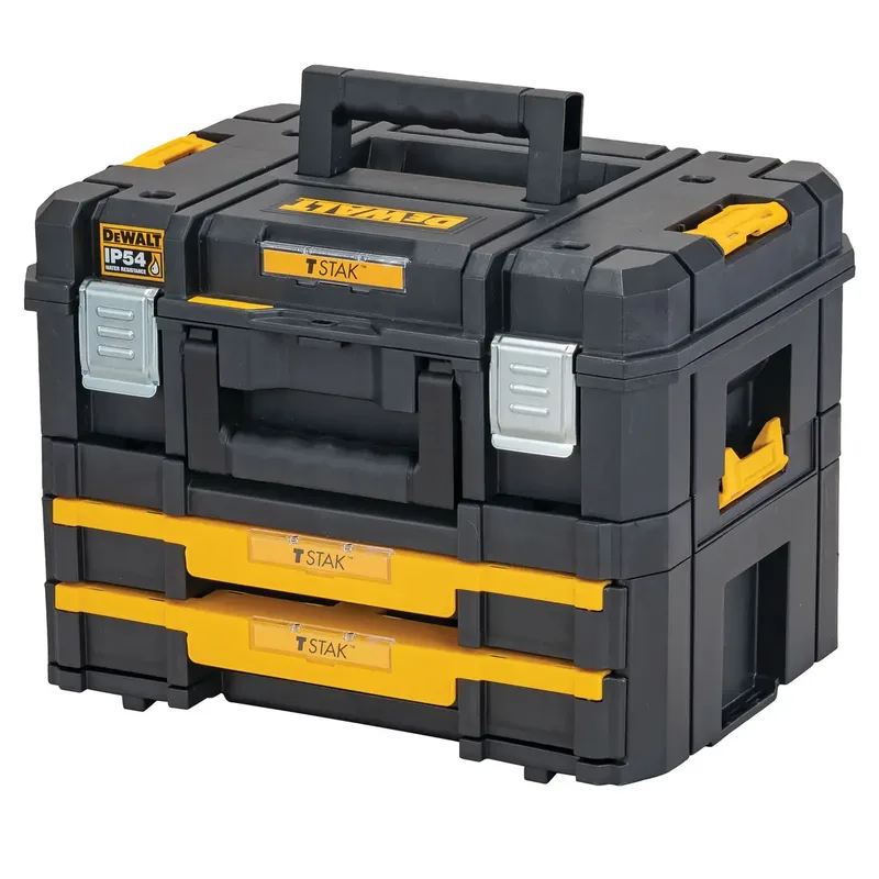 DWST83395-1 DWST83395-1 Werkzeugkasten unbestückt Schwarz, Gelb van DEWALT – productafbeelding