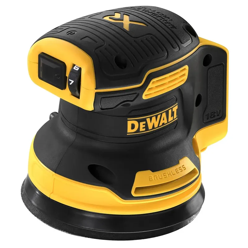 Excenterschuurmachine 125mm DCW210 - 18V - in TSTAK koffer - zonder accu van DEWALT – productafbeelding 2 van 3