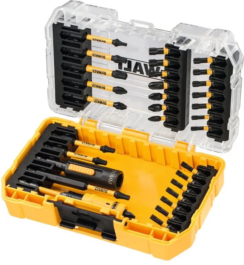 EXTREME FLEXTORQ - Schroefbitset - 32 Stuks - Torsiezone - Robuuste Koffer von DEWALT – Produktbild