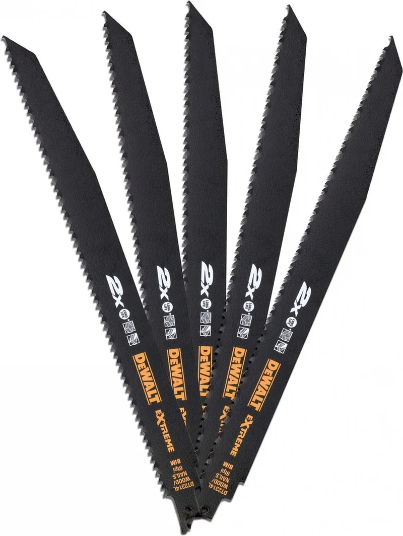 Extreme Serie - Reciprozaagblad - 305mm - Bi-Metaal - Voor Hout met Spijkers de DEWALT – image du produit