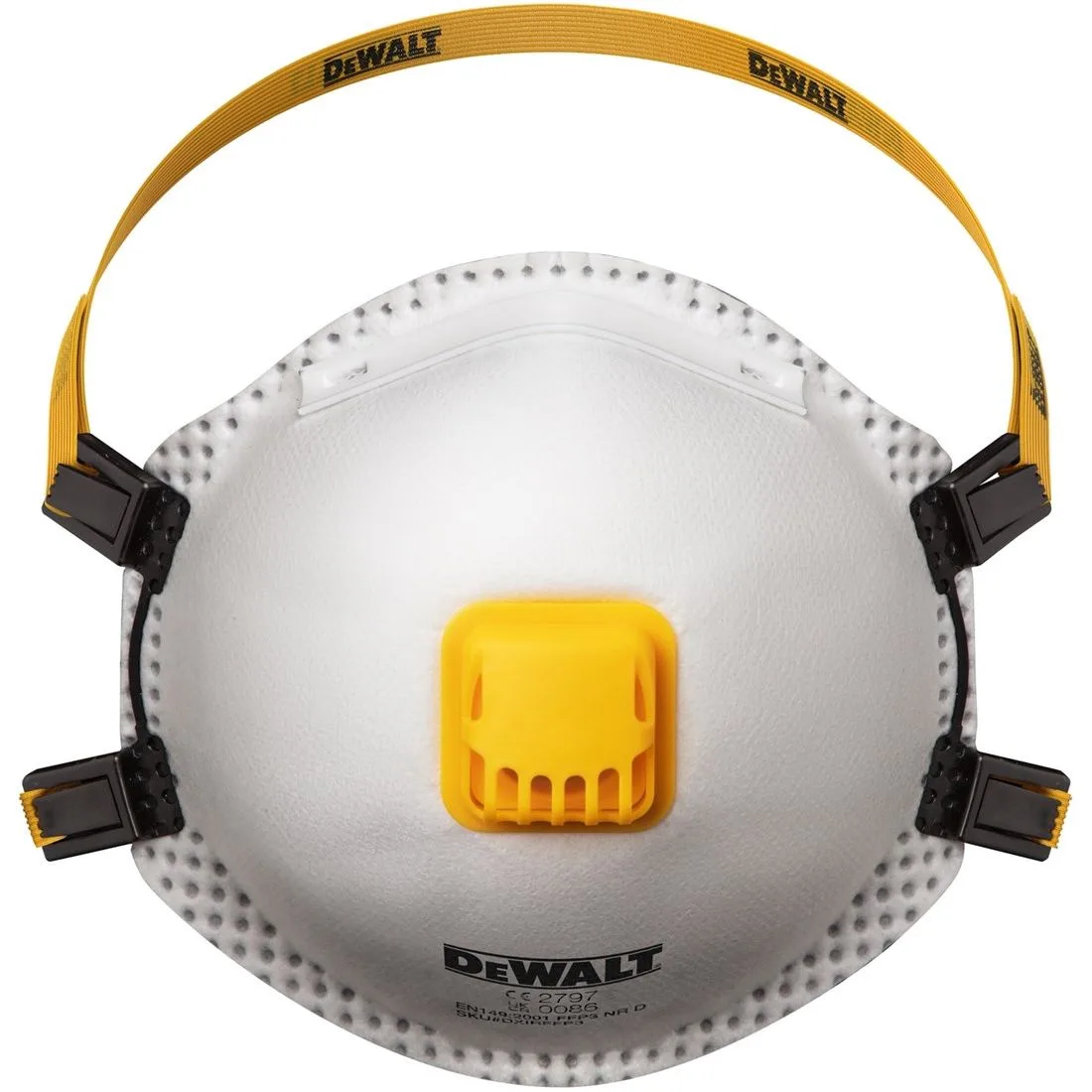 FFP3 Wegwerp stofmaskers - 5 stuks by DEWALT – product image