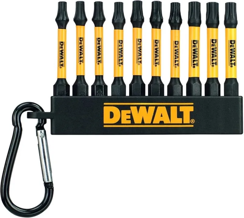 Flextorq Serie - Schroefbit Set - 10 stuks - Impact - Torx de DEWALT – image du produit
