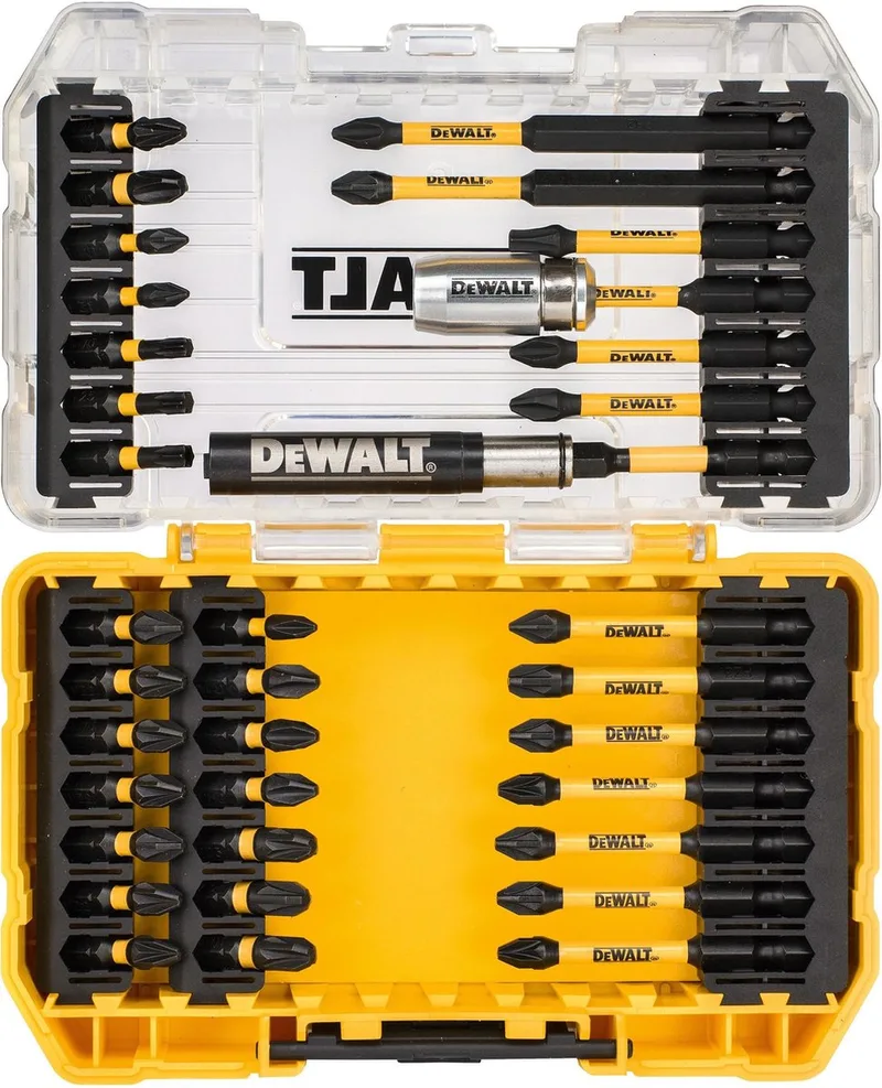 FLEXTORQ™ Serie - Schroefbitset - 37-delige - Met Magnetische Houder - ToughCase™ Systeem von DEWALT – Produktbild