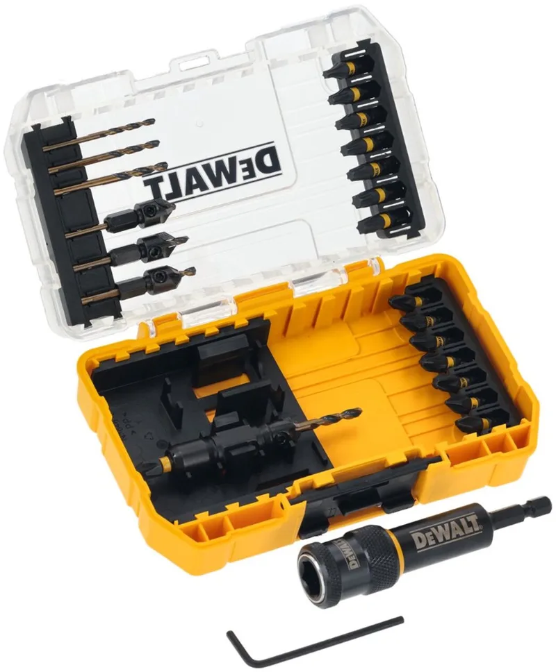 Flip & Drive - Boor- en Bitset - 15-delig - Impact Ready van DEWALT – productafbeelding