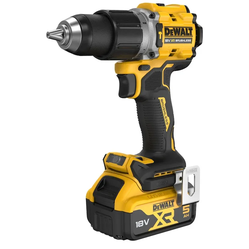 Gereedschap - 18V ACCU Schroef-/klopboormachine, 2x 5,0 Ah accu DCD805P2T von DEWALT – Produktbild 2 von 6