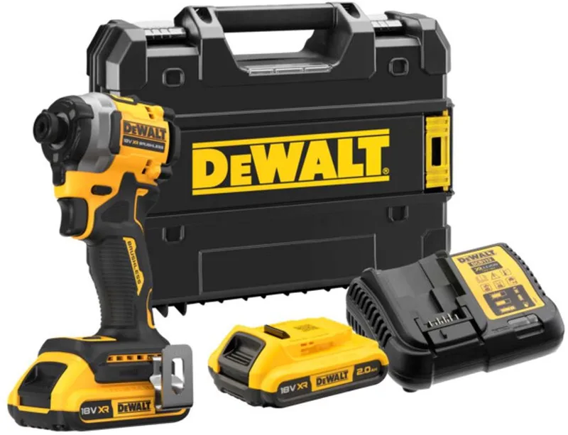 Gereedschap - 18V ACCU slagmoersleutel, 2x accu 2.0 Ah XR, oplader DCF850D2T von DEWALT – Produktbild