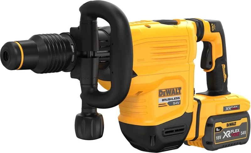 Gereedschap - 54V ACCU-breekhamer SDS Max, 2x accu's 9,0 Ah FLEXVOLT, lader DCH832X2 von DEWALT – Produktbild