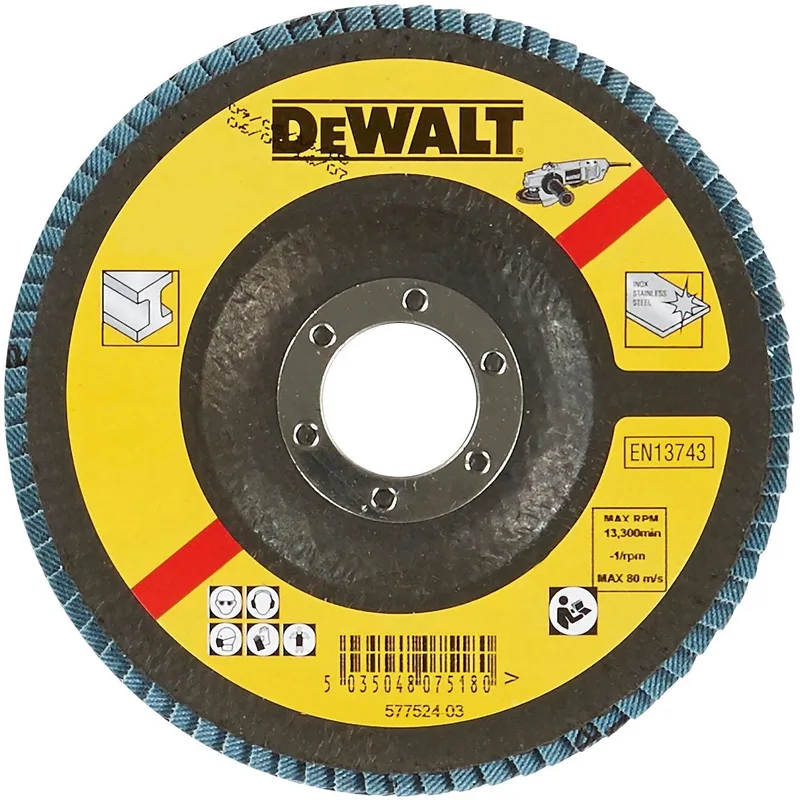 K36 115mm Lamellenschijf gebogen - DT3255 von DEWALT – Produktbild