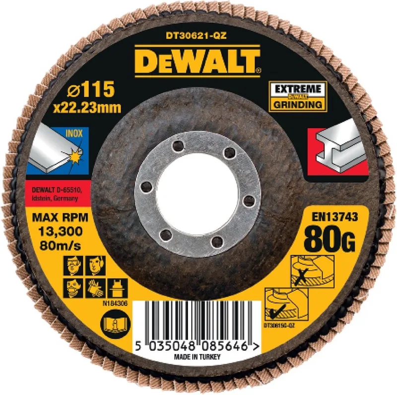 K80 115mm Lamellenschijf EXTREME - DT30621 by DEWALT – product image