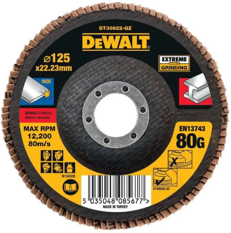 K80 125mm Lamellenschijf EXTREME - DT30622 by DEWALT – product image