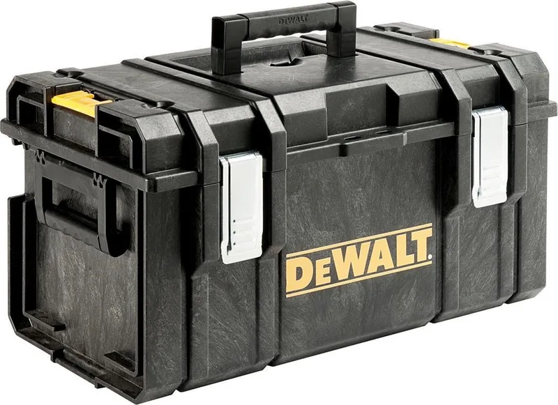 Middelgrote opbergkoffer ToughSystem DS300 by DEWALT, Black – product image