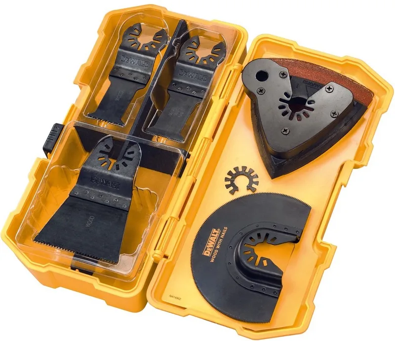 MultiTool zaagbladen & schuurpapier 8-dlg. Set - DT20731 von DEWALT – Produktbild