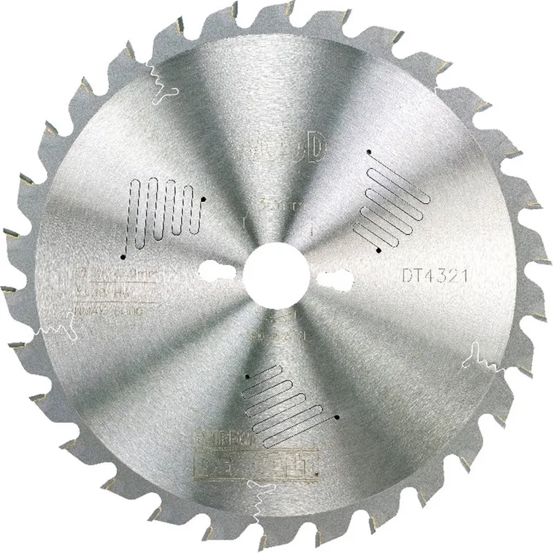 DT4321-QZ DT4321-QZ Lame de scie circulaire 250 x 30 x 2.2 mm Nombre de dents: 30 1 pc(s) de DEWALT – image du produit