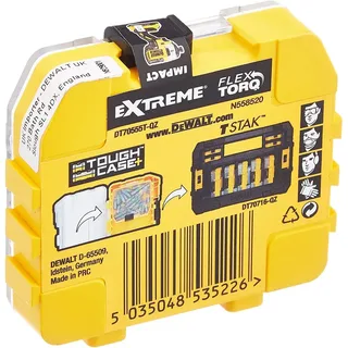 PH2 25mm FLEXTORQ Schroefbits in TOUGH CASE (25 stuks) - DT70555T by DEWALT – product image 2 of 4