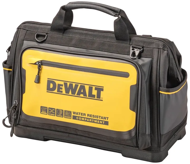 PRO Serie - Gereedschapstas - 16 Inch - 19 Vakjes - IP54 Bescherming von DEWALT, Gelb, Schwarz – Produktbild