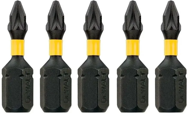 PZ1 25mm Impact Torsion Schroefbits (5 stuks) - Extreme - DT7386T de DEWALT – image du produit