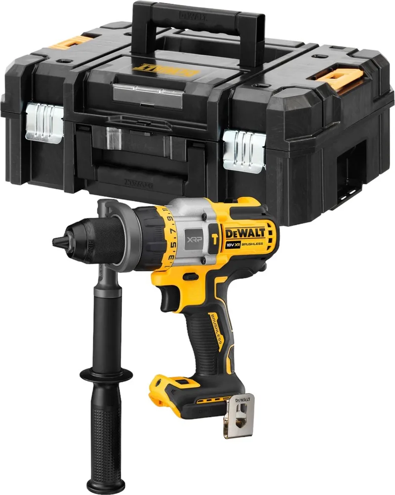 Schroef-/klopboormachine DCD999 - 18V - in TSTAK koffer - zonder accu von DEWALT – Produktbild
