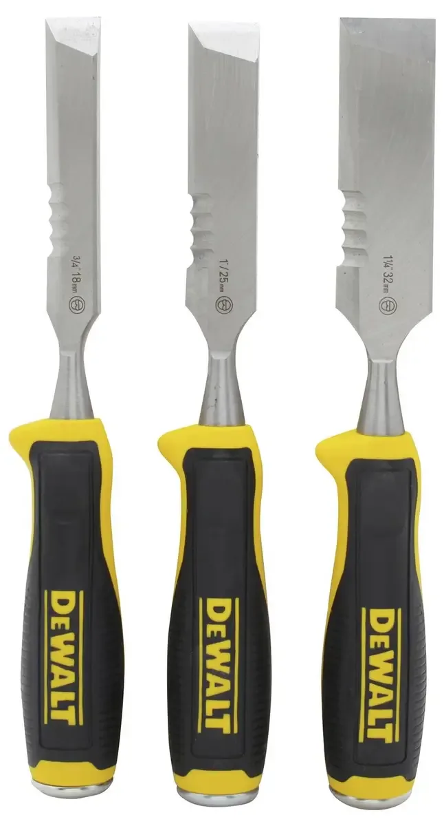 Stechbeitel-Set 3-tlg. 18, 25, 32 mm DEWALT DWHT0-16148 von DEWALT – Produktbild 2 von 2