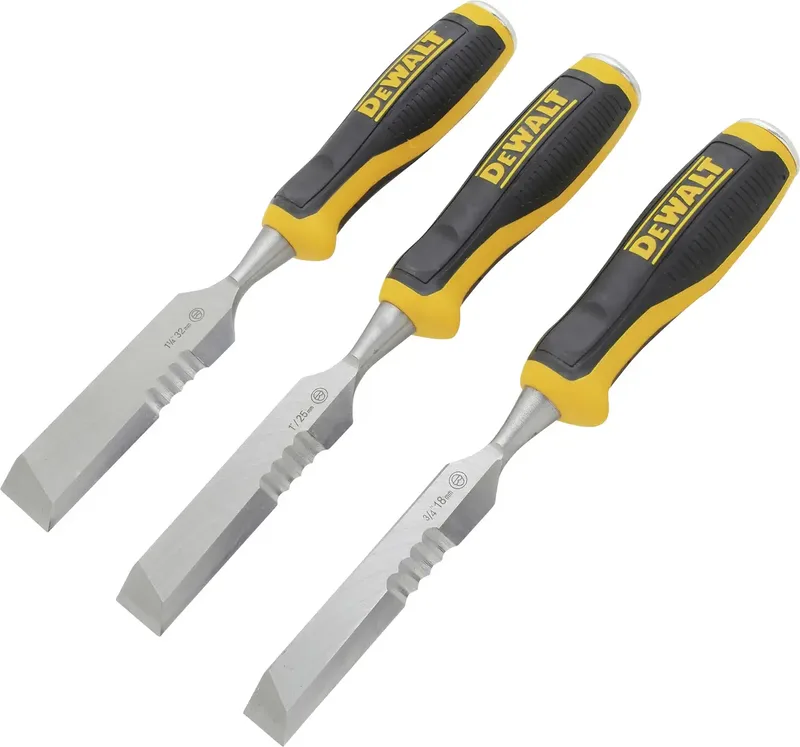 Stechbeitel-Set 3-tlg. 18, 25, 32 mm DEWALT DWHT0-16148 van DEWALT – productafbeelding