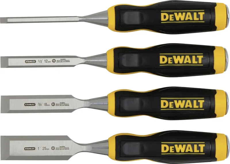 Stechbeitel-Set 4-tlg. 6, 12, 18, 25 mm DEWALT DWHT0-16063 von DEWALT – Produktbild 1 von 2