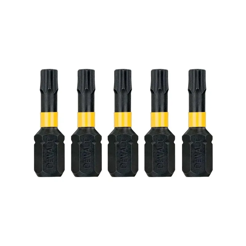 T25 25mm Impact Torsion Schroefbits (5 stuks) - Extreme - DT7382T de DEWALT – image du produit