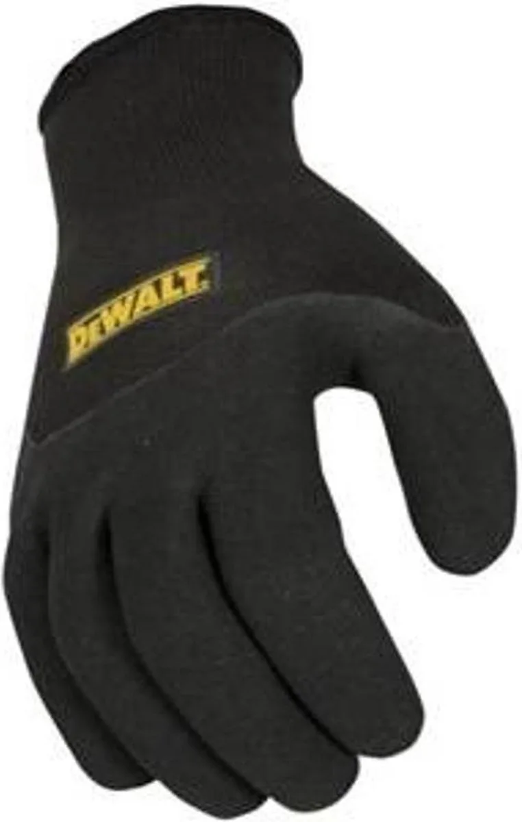 Thermo Werkhandschoenen - DPG737 EU von DEWALT, Schwarz, Gelb – Produktbild
