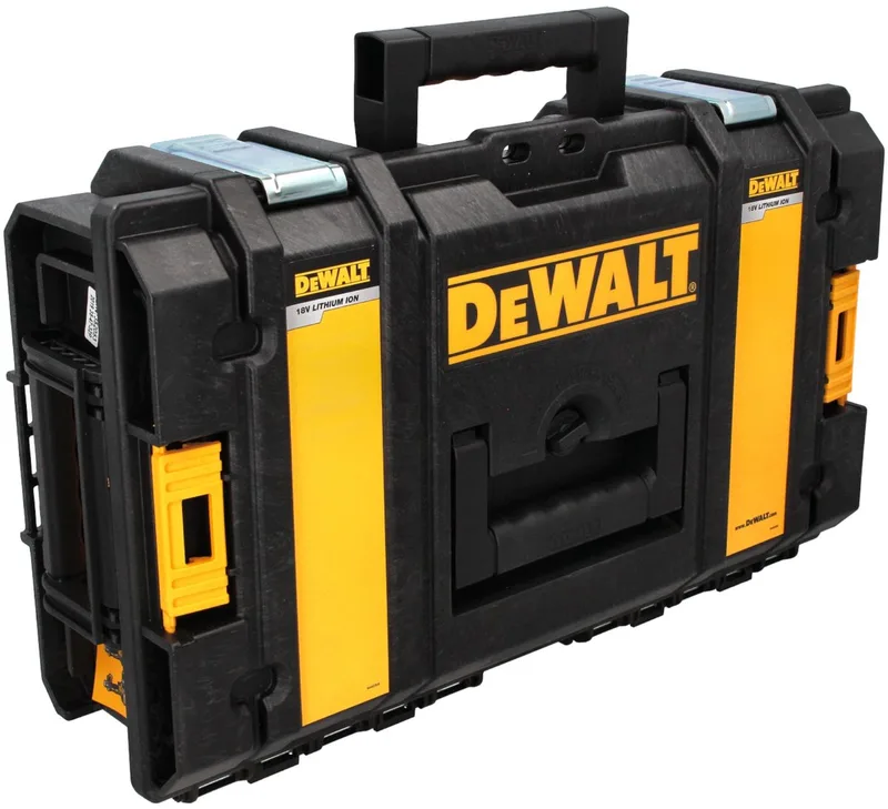 Tough Box DS 150 gereedschapskoffer ( 1-70-321 ) + inzetstuk voor 2.0 Ah accu by DEWALT, Yellow – product image