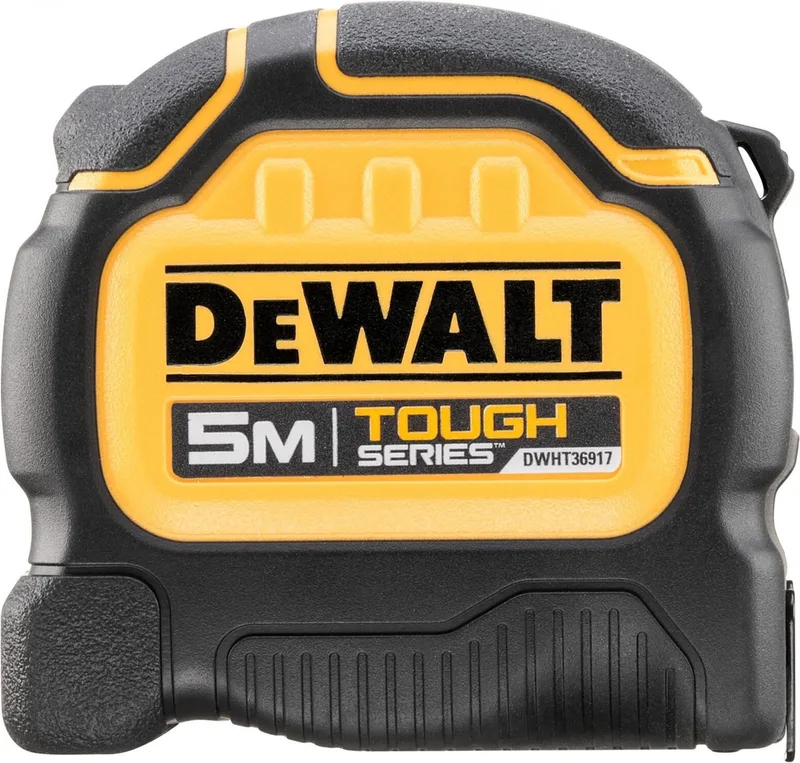 TOUGH - Rolmaat - 5m - BladeArmor® Beveiliging - Dubbelzijdige Print von DEWALT, Kleurloos – Produktbild