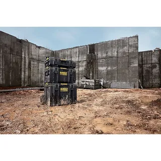 ToughSystem 2.0 - Gereedschapskofferset - 3-delig - IP65 Water- en stofdicht - Mobiel von DEWALT, Schwarz – Produktbild 6 von 6