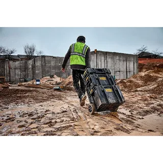 ToughSystem 2.0 - Gereedschapskofferset - 3-delig - IP65 Water- en stofdicht - Mobiel von DEWALT, Schwarz – Produktbild 5 von 6