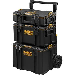 ToughSystem 2.0 - Gereedschapskofferset - 3-delig - IP65 Water- en stofdicht - Mobiel von DEWALT, Schwarz – Produktbild 2 von 6