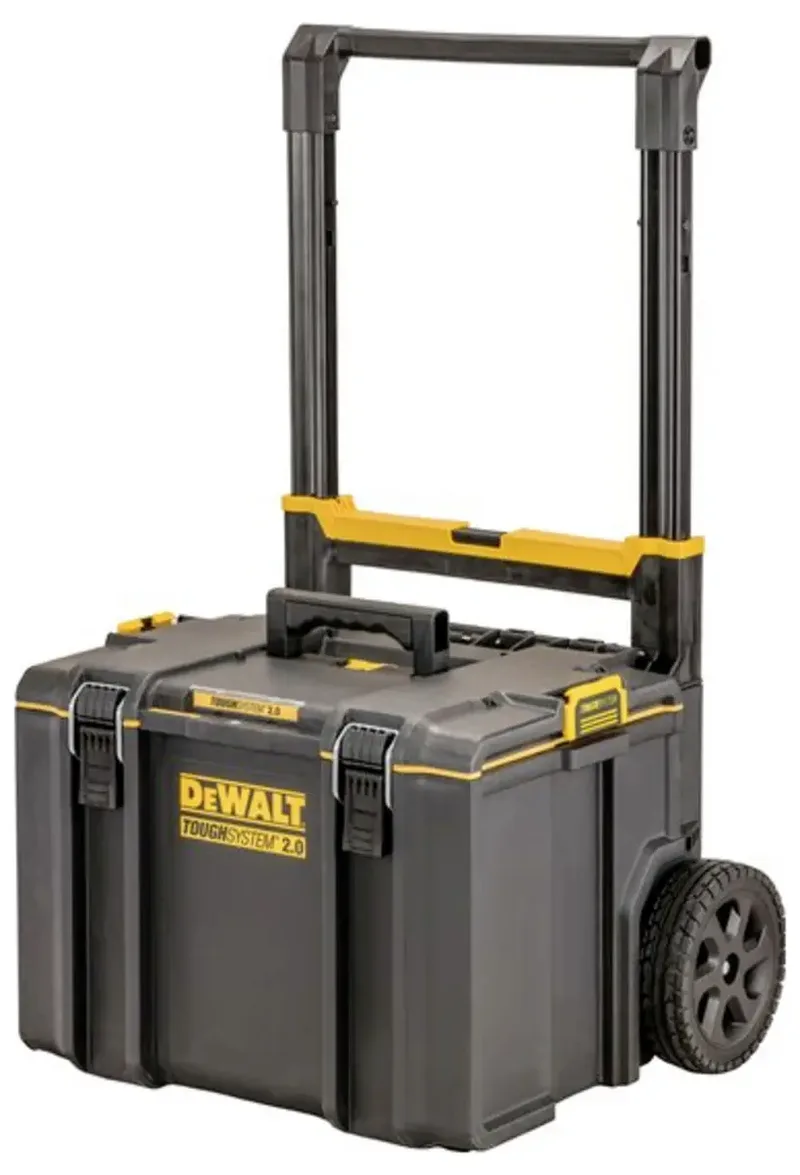 Trolley DS450 MOBILEBOX - ToughSystem 2.0 - DWST83295-1 van DEWALT, Zwart, Geel – productafbeelding 2 van 2