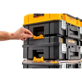 TSTAK 2.0 - Gereedschapskoffer - Lange Handgreep - IP54 Bescherming de DEWALT, Noir, Jaune – image du produit 6 sur 6