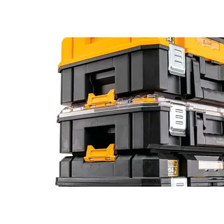 TSTAK 2.0 - Gereedschapskoffer - Lange Handgreep - IP54 Bescherming de DEWALT, Noir, Jaune – image du produit 3 sur 6