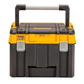 TSTAK 2.0 Serie - Diepe Gereedschapskist - Lange Handgreep - IP54 - Modulair de DEWALT, Noir – image du produit 4 sur 5