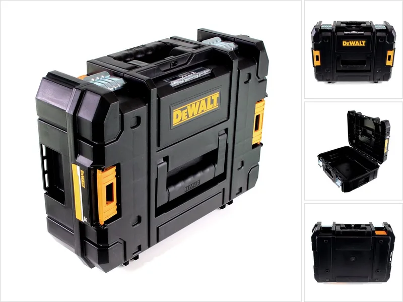 TSTAK Box II DWST1-70703 Gereedschapskoffer / koffer Transportkoffer von DEWALT, Schwarz – Produktbild