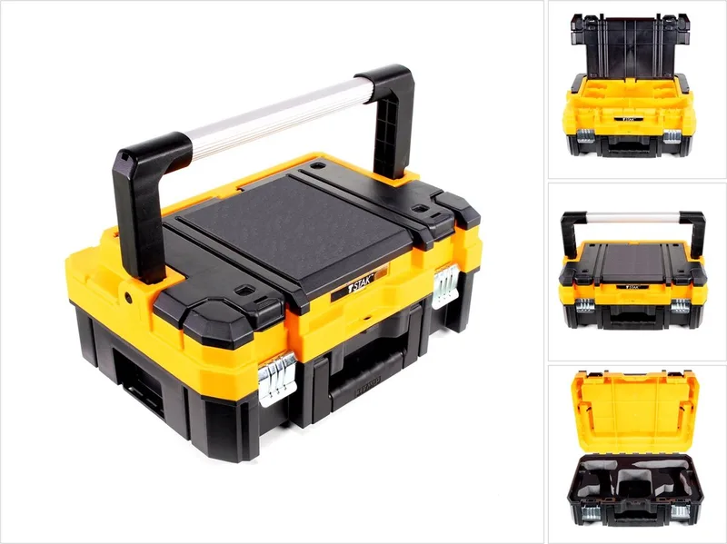 Tstak I Gereedschapskoffer de DEWALT, Noir, Jaune – image du produit