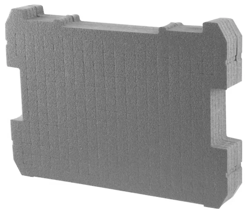 TSTAK Serie - Schuiminzet voor Gereedschapskoffers - Maatwerk Pasvorm - Schokbestendigheid de DEWALT, Gris – image du produit 2 sur 2