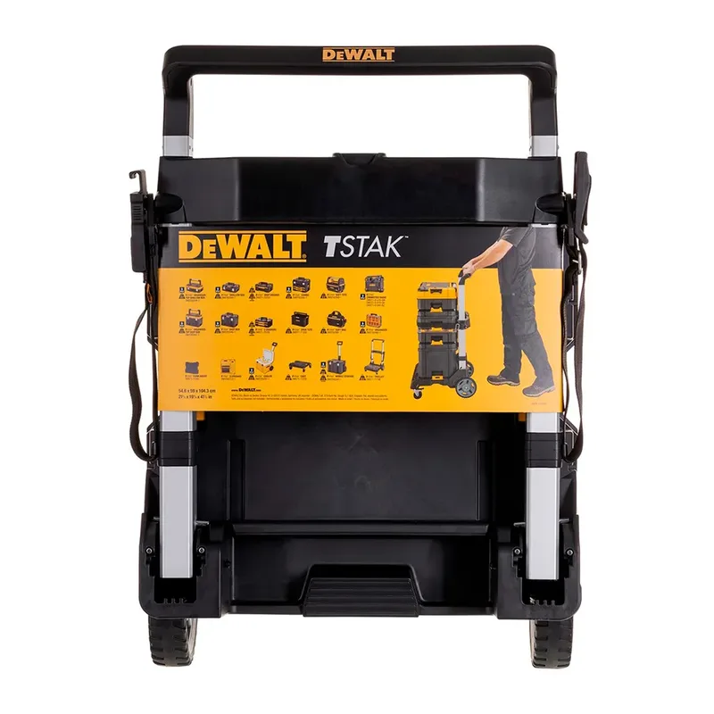 TSTAK Trolley van DEWALT – productafbeelding 3 van 5