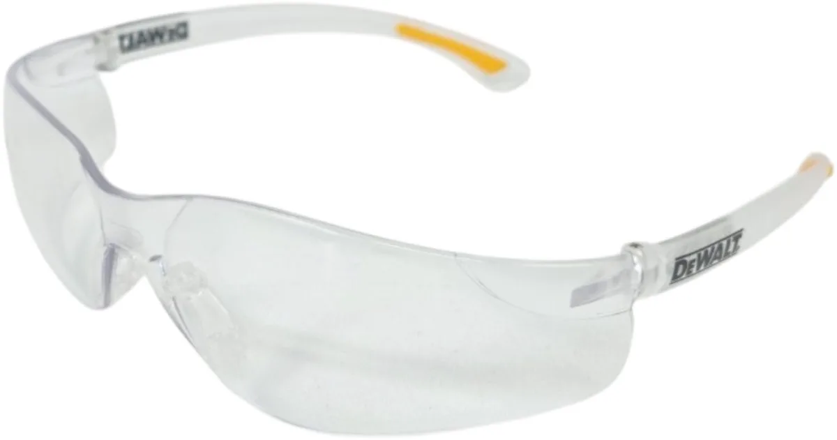 Veiligheidsbril CONTRACTOR PRO™ - DPG52 von DEWALT, Transparent, Gelb – Produktbild