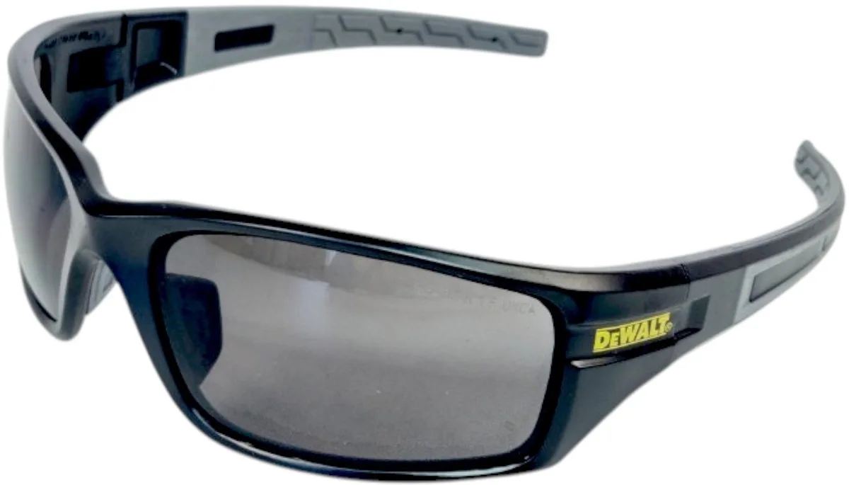 Veiligheidsbril CROSSCUT™ - DPG101 van DEWALT, Zwart, Grijs – productafbeelding