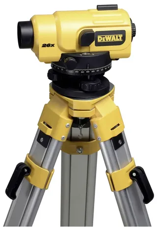 Waterpastoestel compleet met statief en meetlat - DW096PK by DEWALT, Yellow, Black – product image 3 of 3