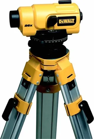 Waterpastoestel compleet met statief en meetlat - DW096PK by DEWALT, Yellow, Black – product image 1 of 3