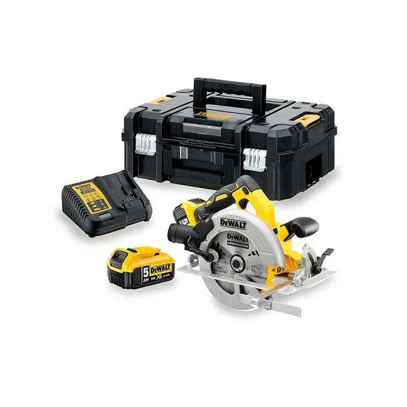 XR Serie - Cirkelzaag - 18V - 184mm - 2x5,0Ah van DEWALT – productafbeelding 2 van 2