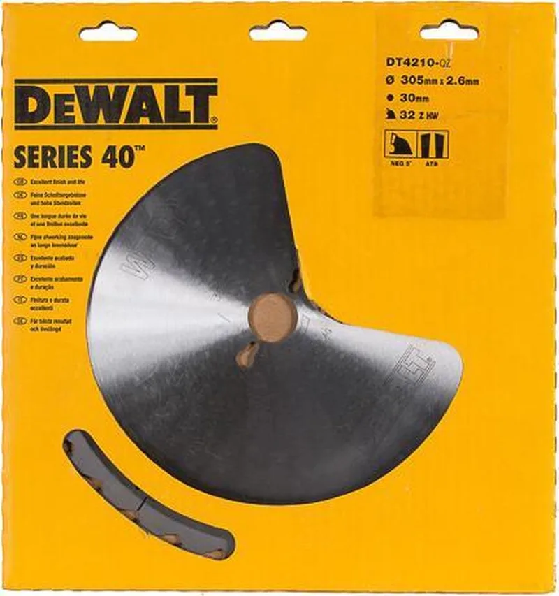 Zaagblad Hard Metaal 32-tands ATB - Ø 305 x 30 mm von DEWALT – Produktbild