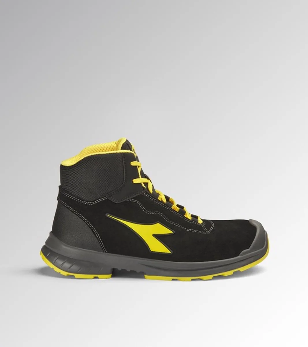 FLASH MID S3S FO SR LG SC ESD BLACK by Diadora Utility, Black, 35 – product image