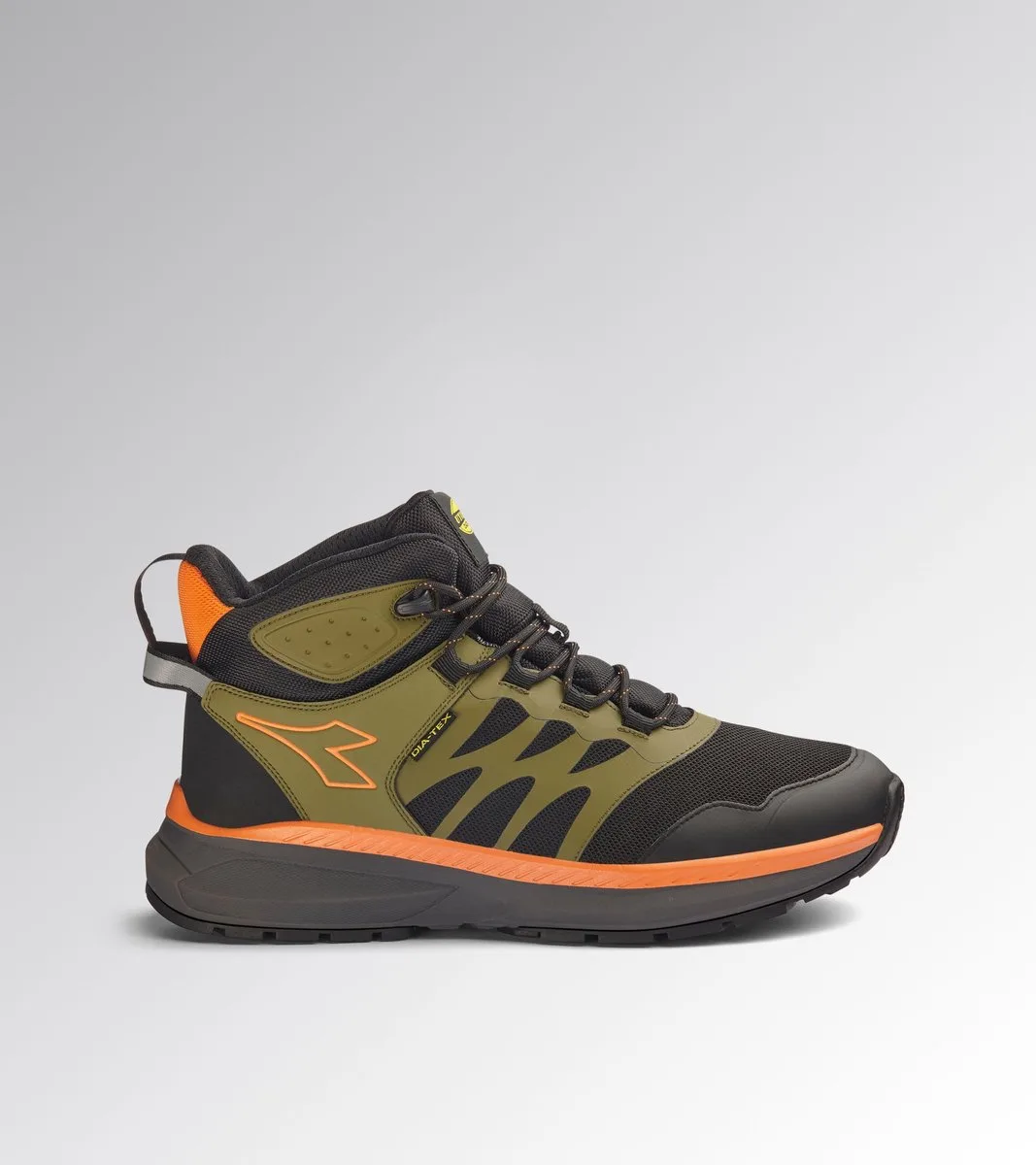 FREEDOM MID O6 SR BLACK/GREEN OLIVE de Diadora Utility, Noir, Olijfgroen, 39 – image du produit