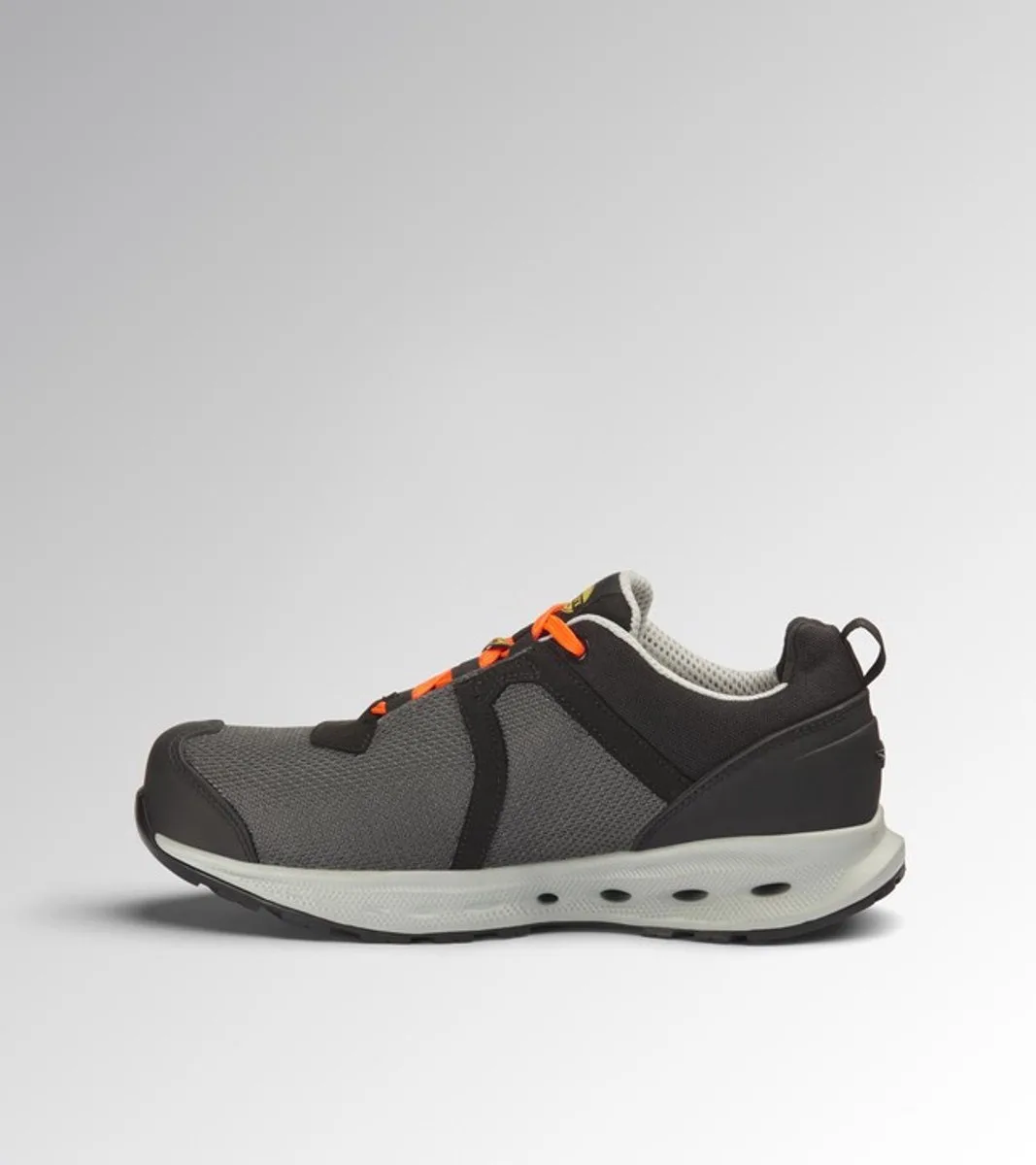 GLOVE A.BOX LOW GH S1PS BLACK/ORANGE FLUO van Diadora Utility, Zwart, Orange fluo, 40 – productafbeelding